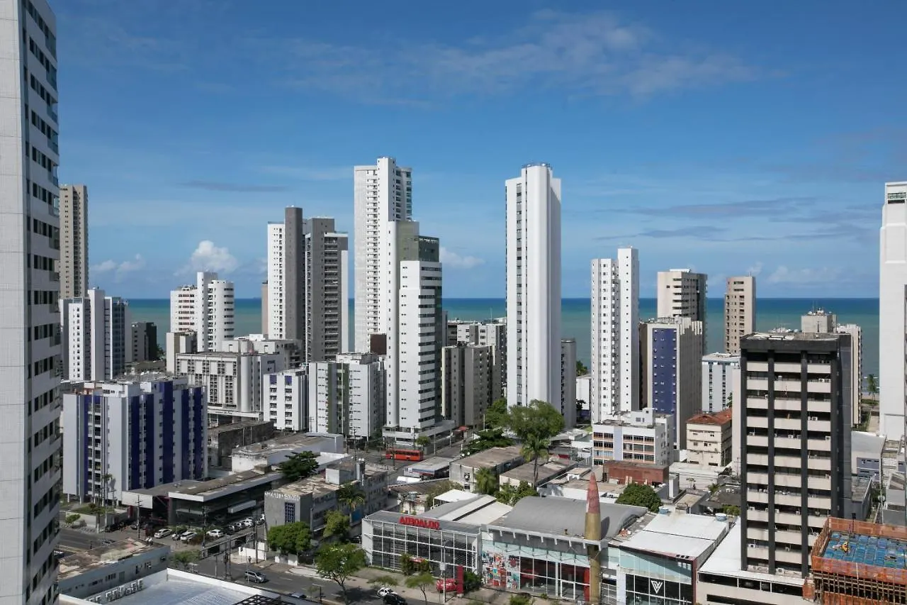 Apartment Flat Quarto E Sala, 400 Metros Da Praia De Boa Viagem, Com Piscina, Wi-Fi 220Mbps Recife