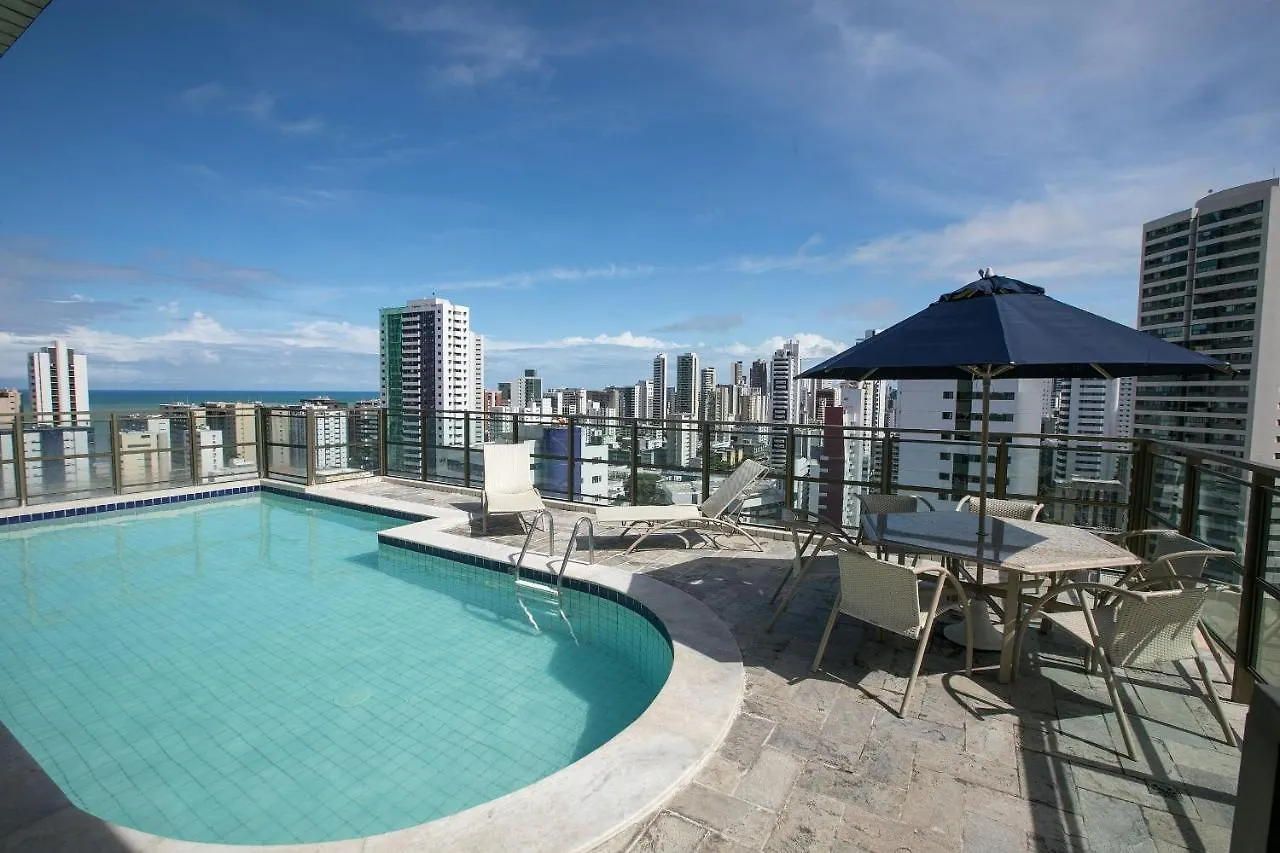 Flat Quarto E Sala, 400 Metros Da Praia De Boa Viagem, Com Piscina, Wi-Fi 220Mbps Recife Apartment