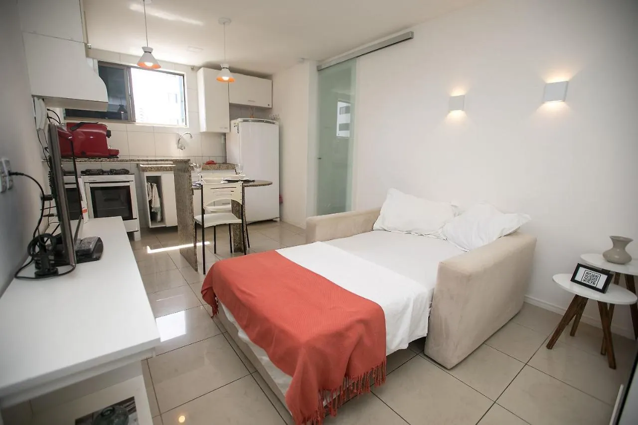 Flat Quarto E Sala, 400 Metros Da Praia De Boa Viagem, Com Piscina, Wi-Fi 220Mbps Recife 0*,