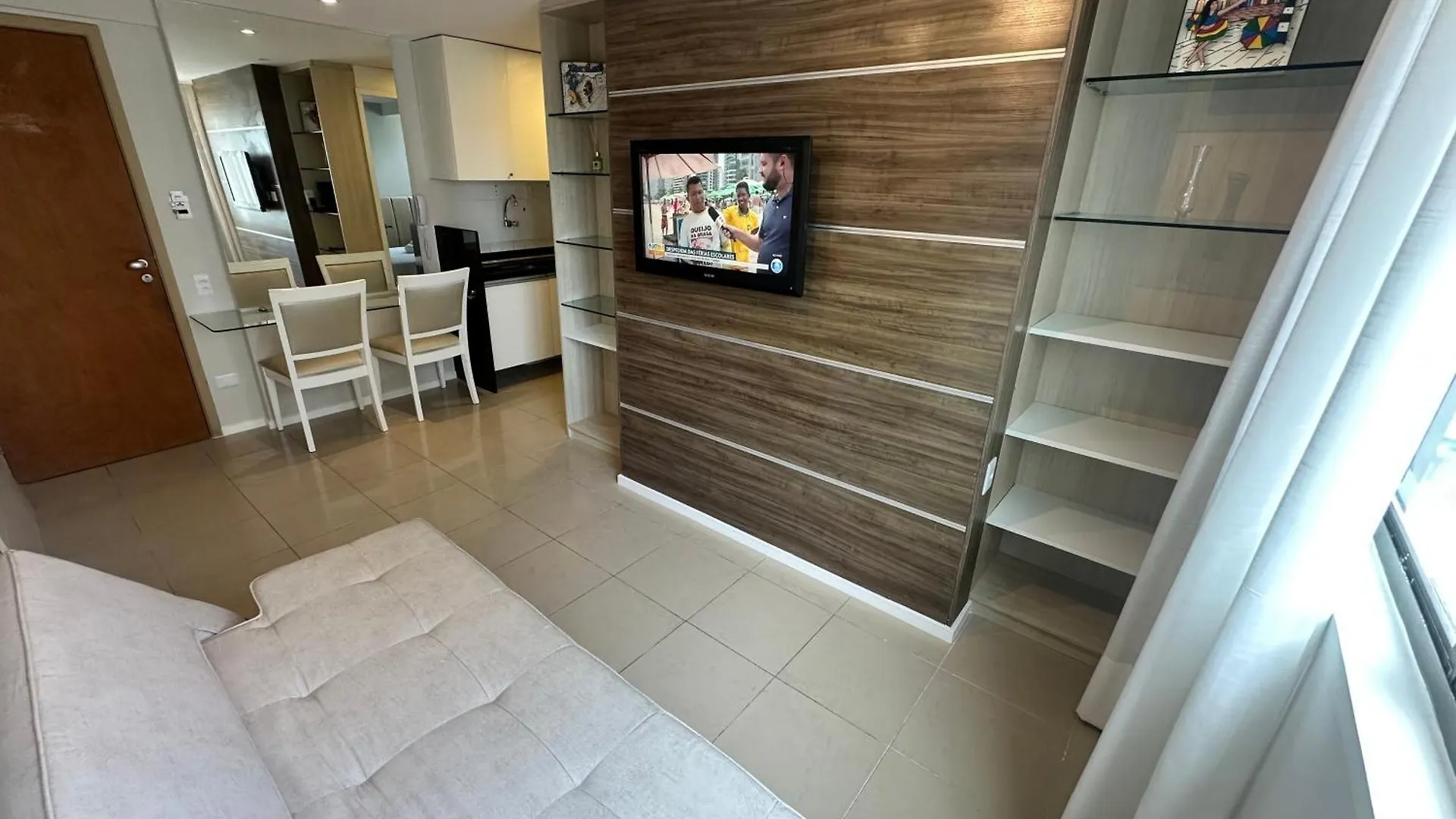 Apartment Flat Quarto E Sala, 400 Metros Da Praia De Boa Viagem, Com Piscina, Wi-Fi 220Mbps Recife
